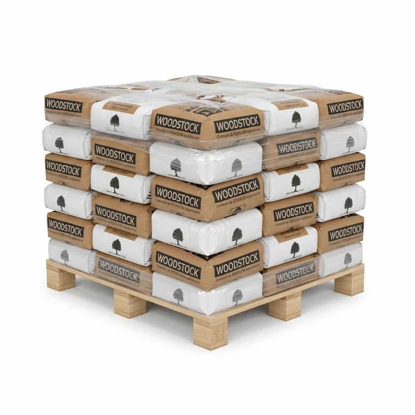 Holzpellets Palette 990 kg Woodstock